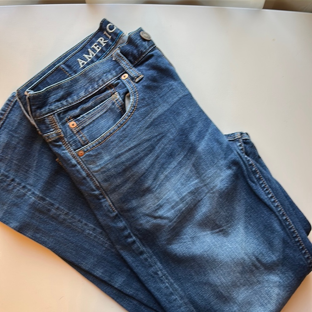 Like new American Eagle skinny with stretch jeans